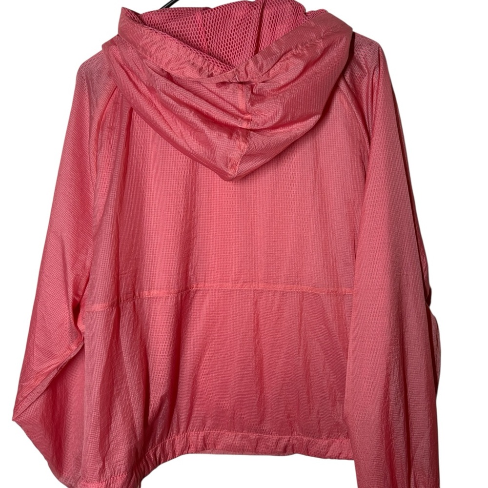 {Euc} Fabletics Ripstop Pullover Hooded Windbreak… - image 7